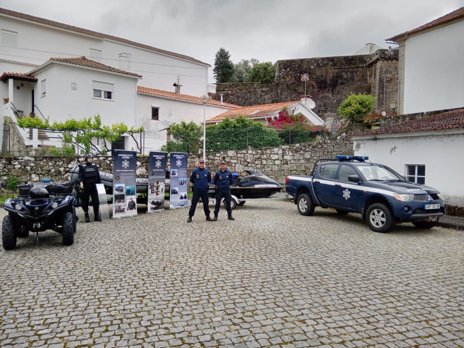 Exposição de meios da Polícia Marítima