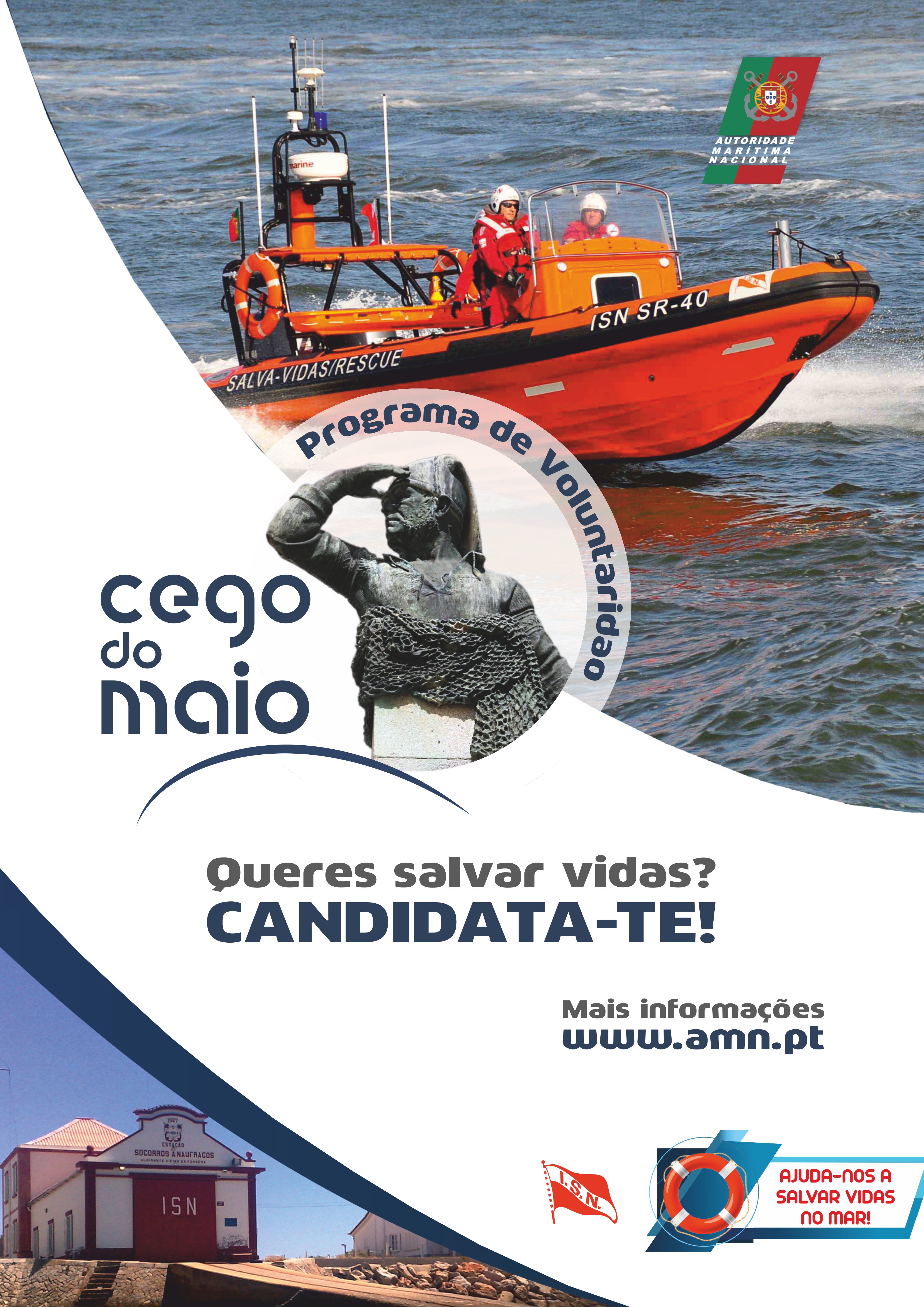 Abertas as candidaturas para o programa de voluntariado “Cego do Maio”