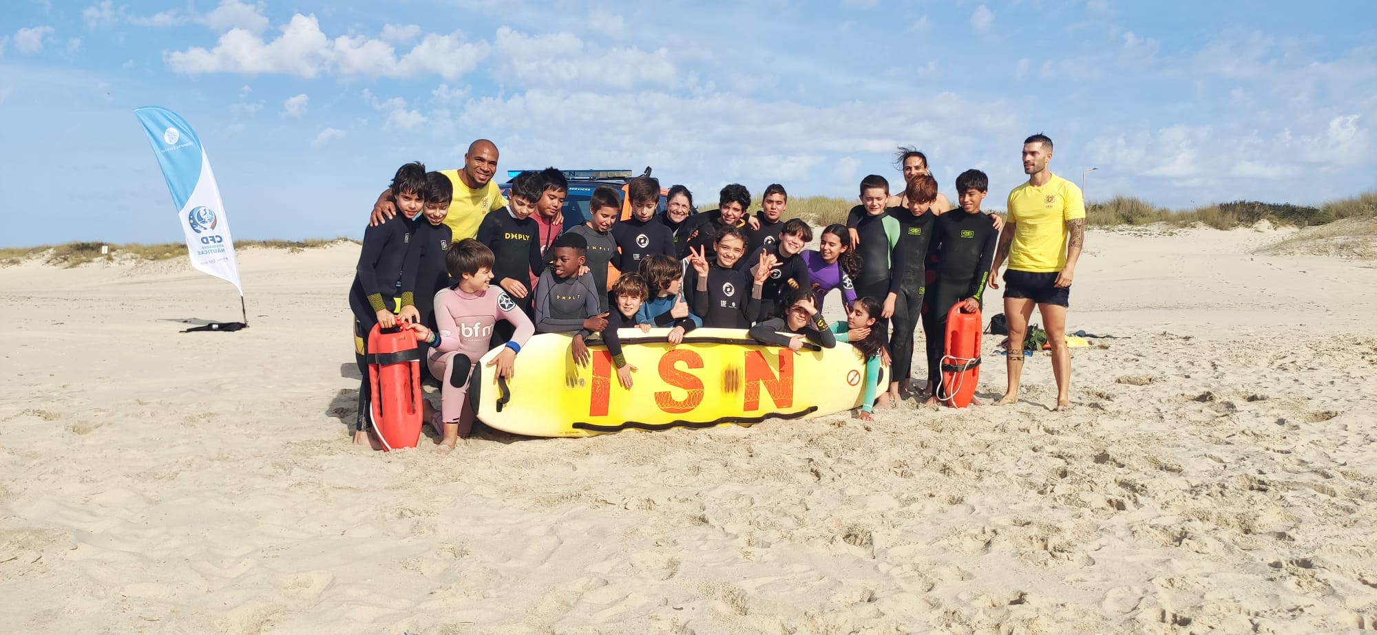 Elementos do Projeto "SeaWatch" com os alunos