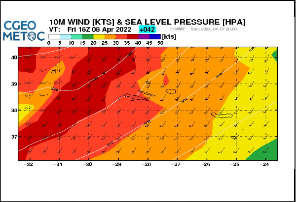 Imagem gráfica das condições meteorológicas